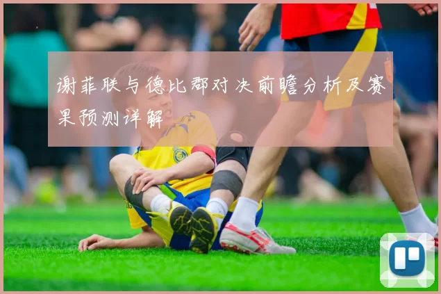 谢菲联与德比郡对决前瞻分析及赛果预测详解